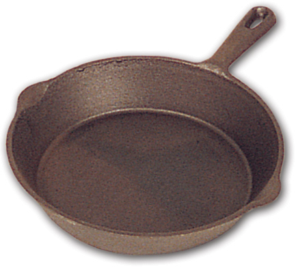 WORLD FAMOUS CAST IRON SKILLET 10.5"