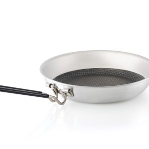GSI GOURMET 8" FRYPAN STAINLESS STEEL, NON STICK