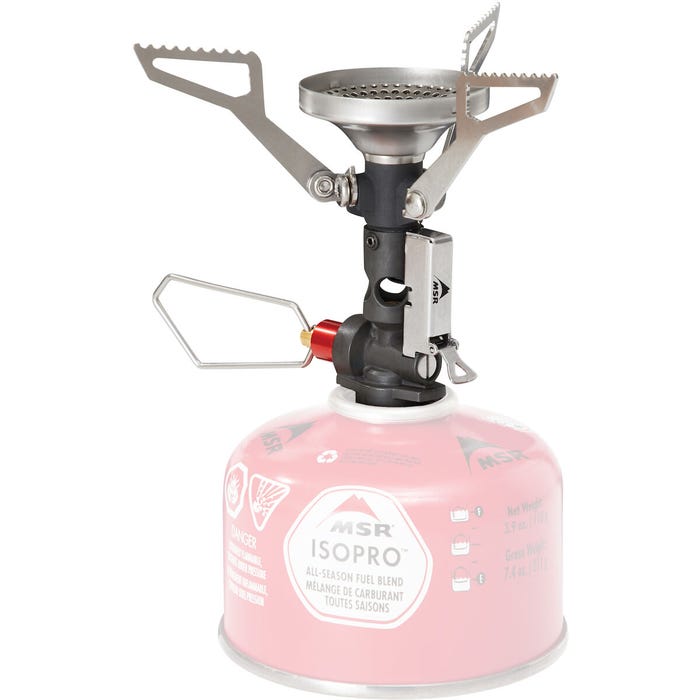 MSR POCKETROCKET DELUXE PRESSURE REGULATED STOVE