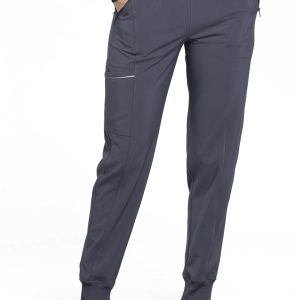 MID RISE TAPERED LEG JOGGER PANT PEWTER