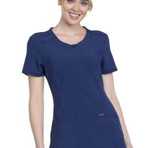 ROUND NECK TOP NAVY