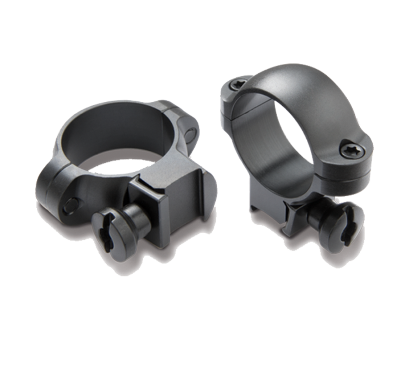 BURRIS 22 RINGS 1" ALUMINUM MED