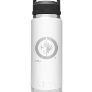 YETI RAMBLER 26OZ NHL JETS WHITE