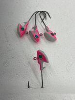 BIG SKY ERIE STAND UP 4PK GLOW WHITE BTM PINK SPLASH BLUE EYE 3/8OZ