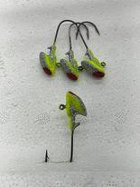 BIG SKY 3/8OZ CLOWN STAND UP JIG HAND PAINTED