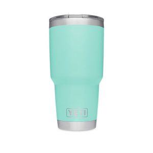 YETI RAMBLER 30OZ SEAFOAM W/MS