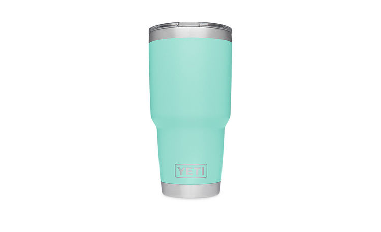YETI RAMBLER 30OZ SEAFOAM W/MS