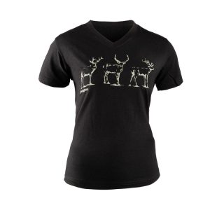 REMINGTON WOMEN T-SHIRT SHORT SLEEVES 88115 BLACK