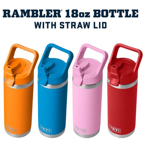YETI INTL RAMBLER 18 OZ STRAW BOTTLE