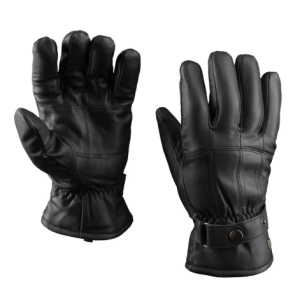 ALPER SAVOIE LEATHER GLOVES MEN
