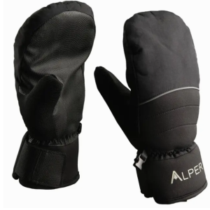 ALPER UNISEX BLACK RELAIS MITT