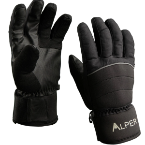 ALPER UNISEX BLACK GLOVE