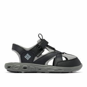 COLUMBIA YOUTH TECHSUN WAVE JR SANDAL BLACK STEAM