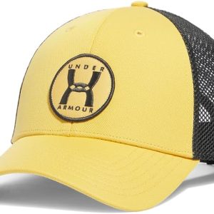 UA M BLITZING TRUCKER HAT YELLOW OSFM