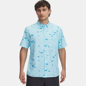 UA DOCKSIDE SS NOVELTY BLUE FISH